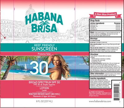 Label (Habana Spf 30 Lotion)